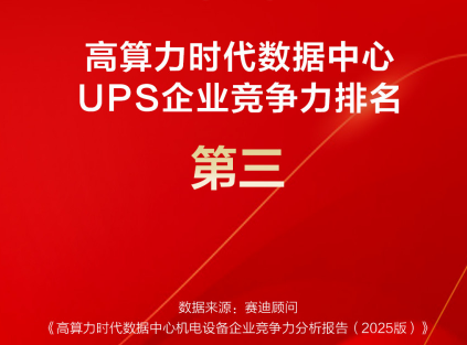 引领高算力时代新基建，科士达UPS电源跻身数据中心竞争力前三